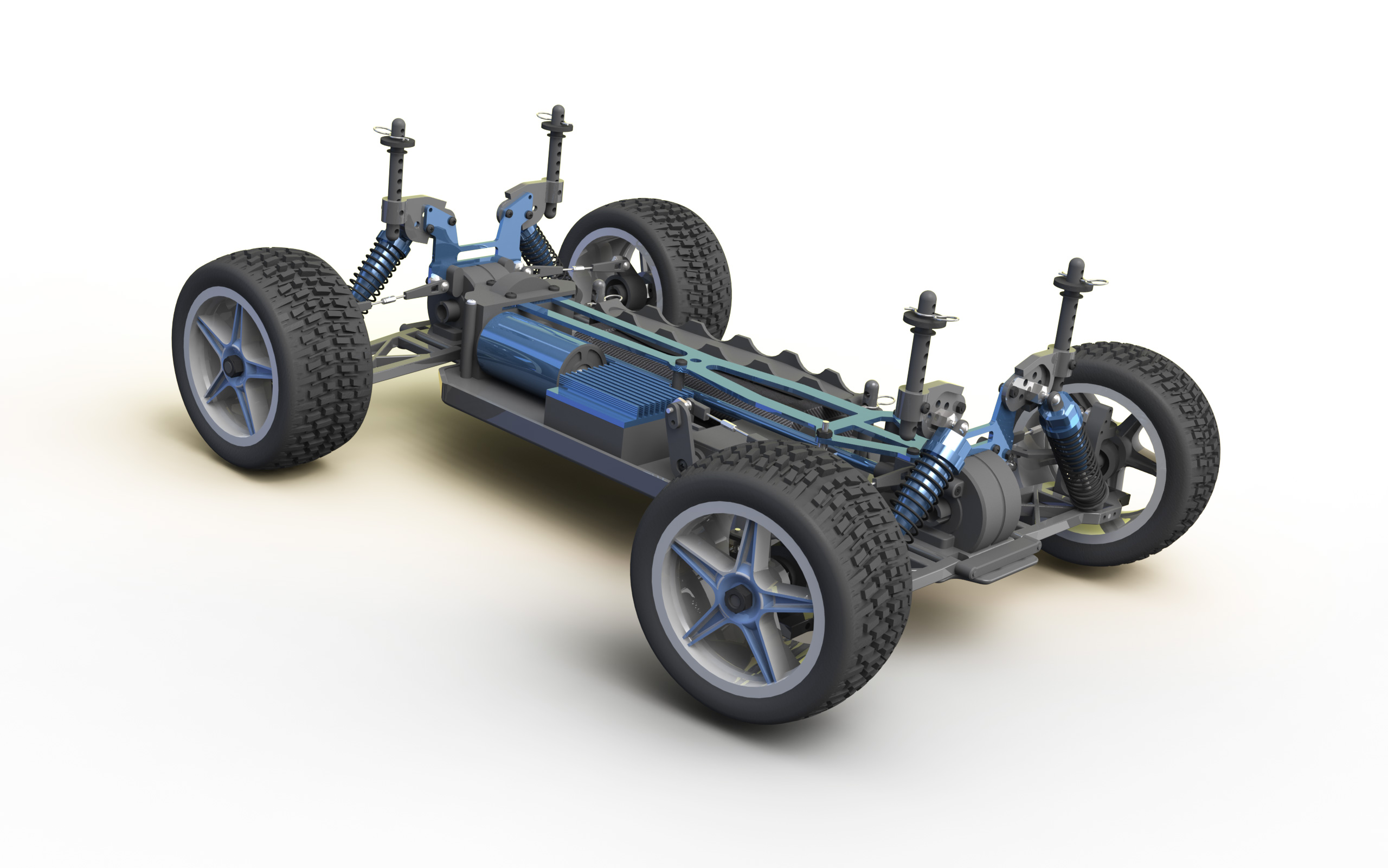 RC Car Solidworks Model | Alex Louden